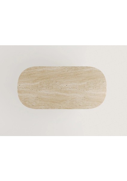 Malta-Traverten Mermer Yemek Masası fırsatları