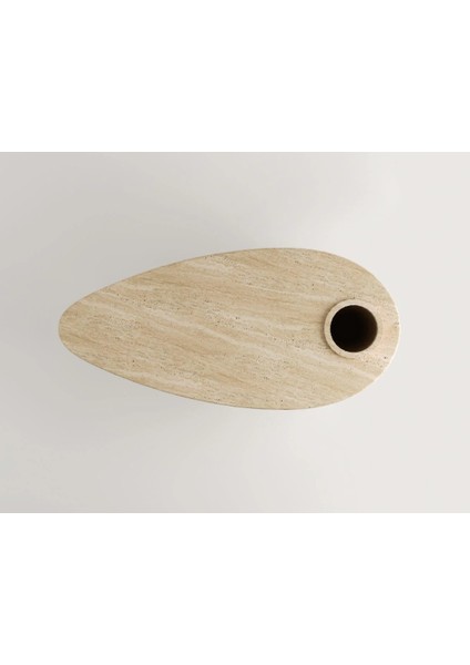 Datin-Traverten Mermer Yemek Masası modelleri