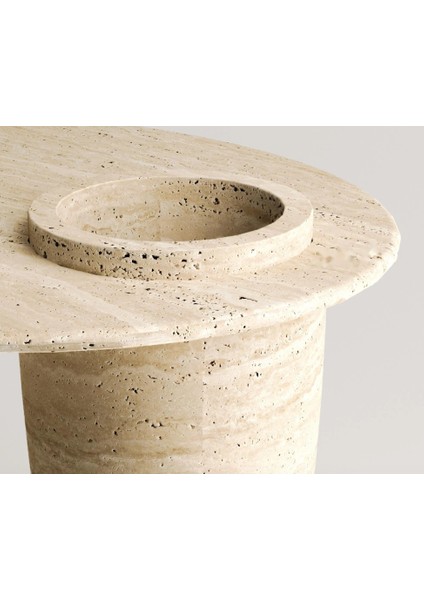 Datin-Traverten Mermer Yemek Masası fırsatları