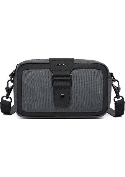 -Mini Erkek Su Geçirmez Oxford Kumaş Crossbody Çanta (Yurt Dışından)