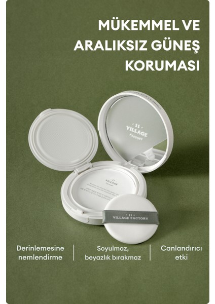 Perfect Airy Sun Cushion SPF50+ Pa++++ 14G - Cilt Tonu Eşitleyici Vegan Cushion Güneş Kremi fiyatları