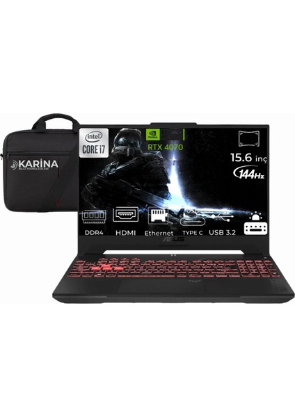 Tuf Gaming F15 Intel Core I7 12700H FX507ZI4-LP031W-16 64GB 2tb RTX4070 8gb Windows 11 Home Taşınabilir Bilgisayar 15.6" Fhd 144Hz Taşınabilir Bilgisayar fiyatları