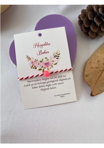 Marteniçka Dilek Bilekliği Pembe Boncuklu modelleri