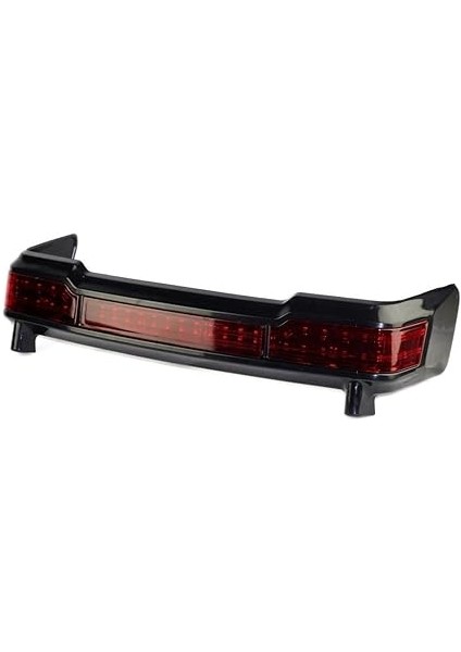 LED Arka Işık Kiti Trunk King Tour Paketi Harley Touring Için Sarmal (6", 09-13-Siyah ve Kırmızı) fiyatları