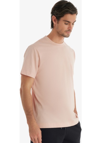 Erkek T-Shirt 40727 - Pudra