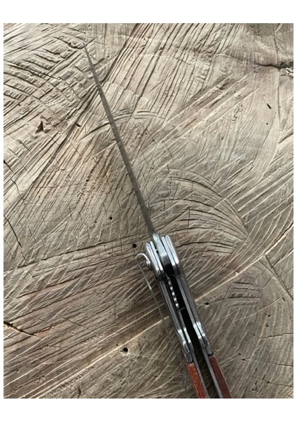 Carbon Çelik Özel Çakı Kamp Çakısı Emniyetli Çakı Cep Bıçak 22CM Swden