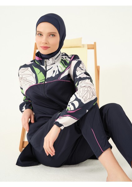 Lian Kıl Biye Detaylı Tesettür Mayo fırsatları