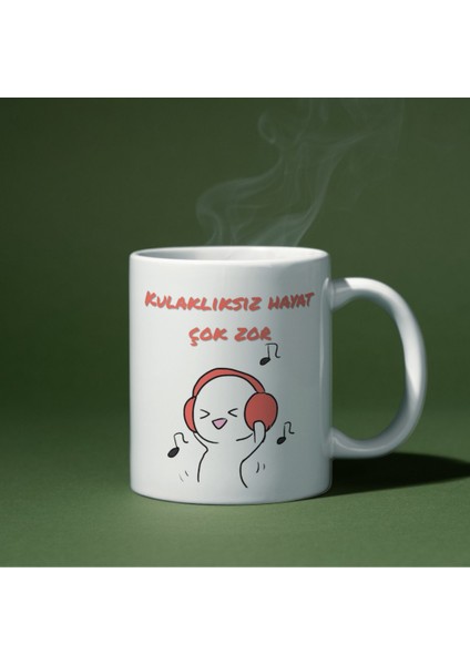 Eğlenceli Özel Tasarım Baskılı Kupa Bardak