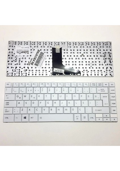 Toshiba Satellite C40-A C40D-A Notebook Klavye Beyaz