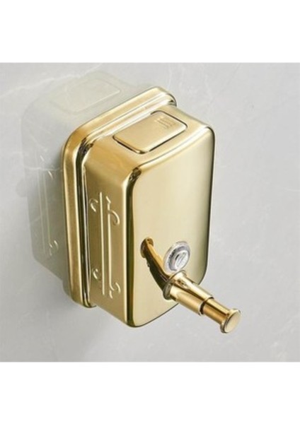 1000 ml Paslanmaz Sıvı Sabun Dispenseri Gold