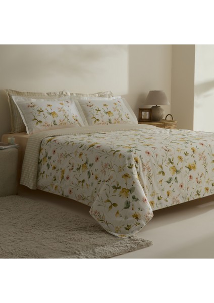 Aliana Pamuk 120 Tel Pamuk Saten Çift Kişilik Nevresim Takımı fiyatları