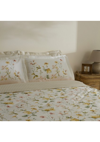 Aliana Pamuk 120 Tel Pamuk Saten Çift Kişilik Nevresim Takımı fırsatları