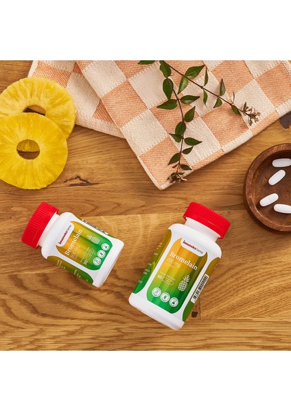 Bromelain 500 Mg Takviye Edici Gıda 30 Tablet modelleri