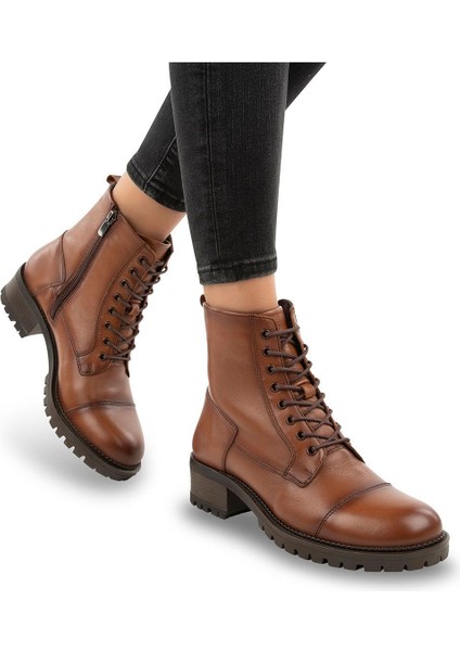 Alpina 6 Nokta Anatomik Taban Hakiki Deri Kadın Bot modelleri