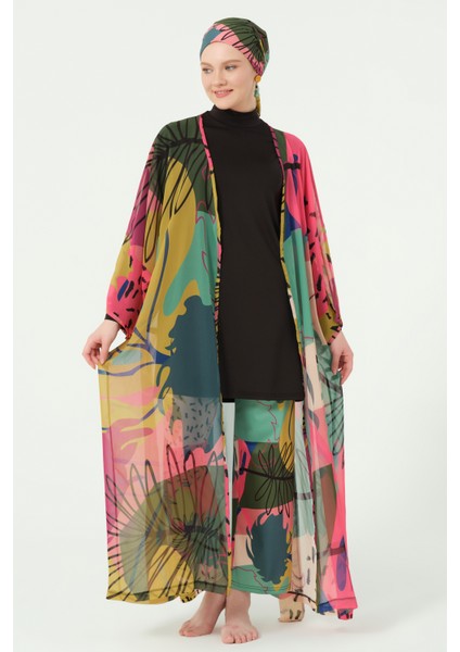 Florin Desenli Tesettür Mayo indirimleri