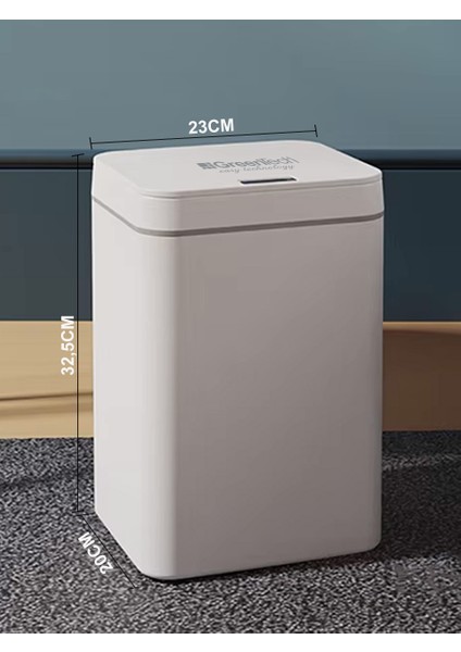 Sensörlü 16 Litre Çöp Kovası (Şarj Edilebilir Lityum Pilli) / GT-SC03