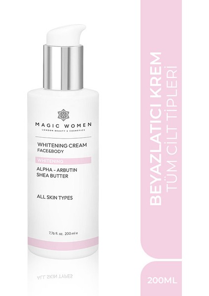Cilt Beyazlatıcı Ve Aydınlatıcı Bakım Kremi 200 ml