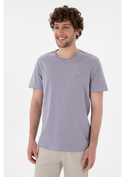 Erkek Gri Tişört Basic 50305924-VR024