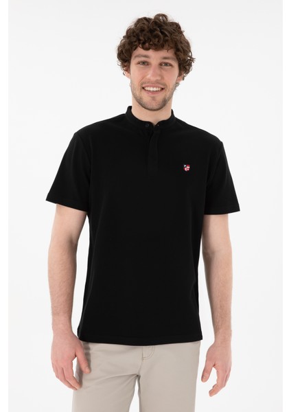 Erkek Siyah Tişört Basic 50305914-VR046