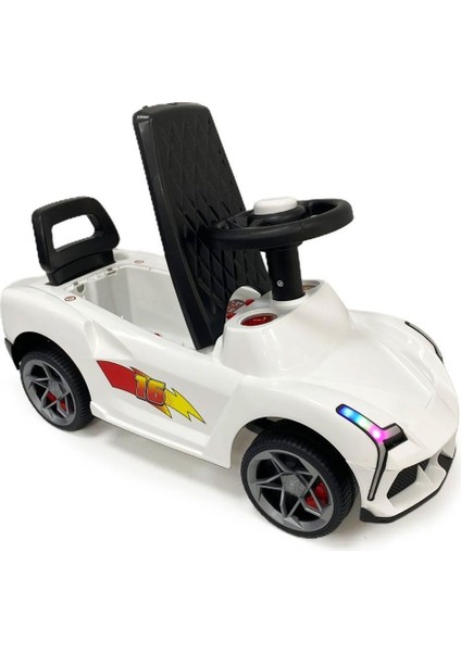 96-858 Fast Car Müzikli Bingit Araba Beyaz modelleri