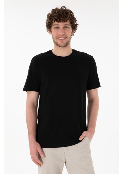 Erkek Siyah Tişört Basic 50305928-VR046