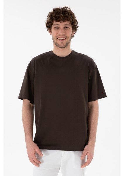 Erkek Kahverengi Tişört Basic 50313089-VR029 fiyatları