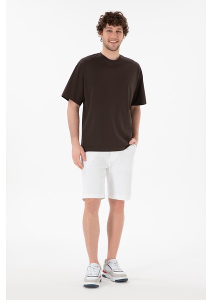 Erkek Kahverengi Tişört Basic 50313089-VR029 indirimleri