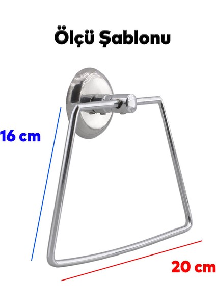 Metal Bez Havluluk Aparatı Lavabo Banyo Mutfak Aparat Standı Bez Havlu Askısı Vidalı Krom Paslanmaz fiyatları