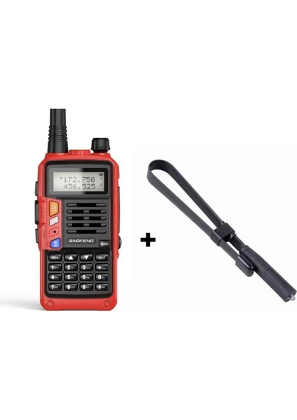 Uv-S9 Plus Kırmızı Taktikal Anten