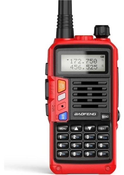 Uv-S9 Plus Kırmızı Taktikal Anten