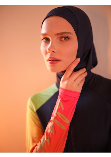 Gold Baskılı Tesettür Mayo modelleri