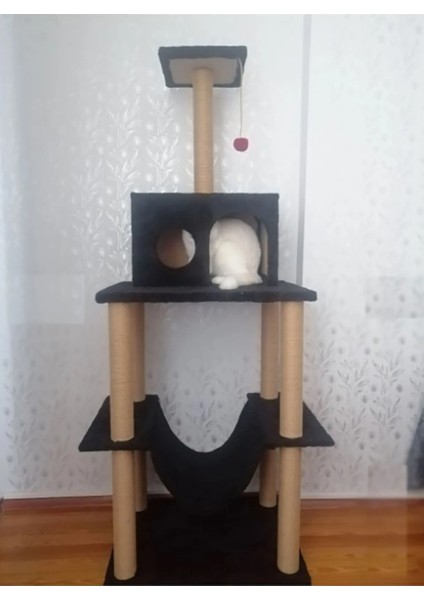 Zooplus Tower XXL Kedi Tırmalama Ve Oyun Evi Platformu