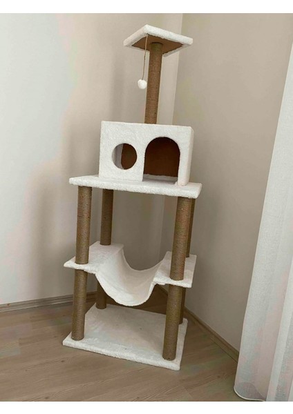 Zooplus Tower XXL Kedi Tırmalama Ve Oyun Evi Platformu fiyatları