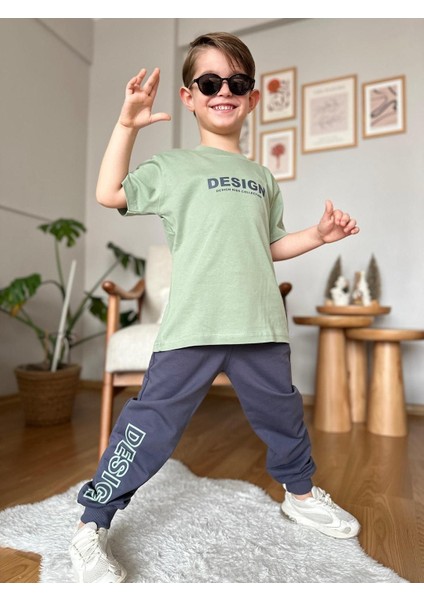 Design Arka Baskı Garson 2li Takım