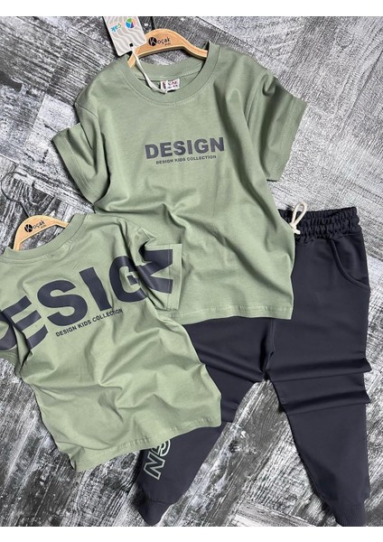 Design Arka Baskı Garson 2li Takım