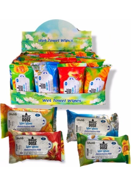 Islak Petek Dokulu Havlu 15 Yaprak 10 Paket
