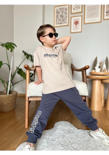 Design Arka Baskı Garson 2li Takım