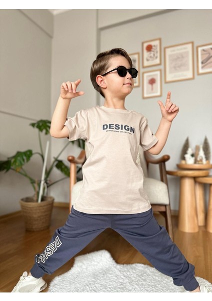 Design Arka Baskı Garson 2li Takım