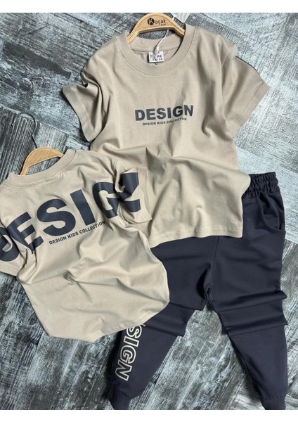 Design Arka Baskı Garson 2li Takım