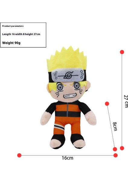 Japon Manga Naruto Peluş Oyuncak Bebekler (Yurt Dışından)