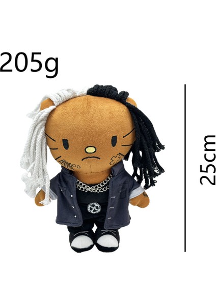 Iyi Adam Kulaklıklı Travis Scott Peluş Oyuncak Bebek (Yurt Dışından)