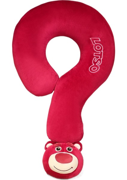 Soru Işareti U Şeklinde Yastık Bebek Peluş Oyuncak Boyun Yastığı (Yurt Dışından)