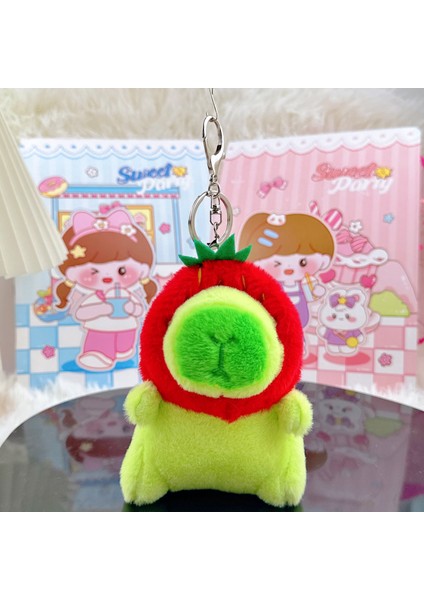 Gine Domuzu Bebek Biblo Peluş Bebek Anahtarlık (Yurt Dışından)