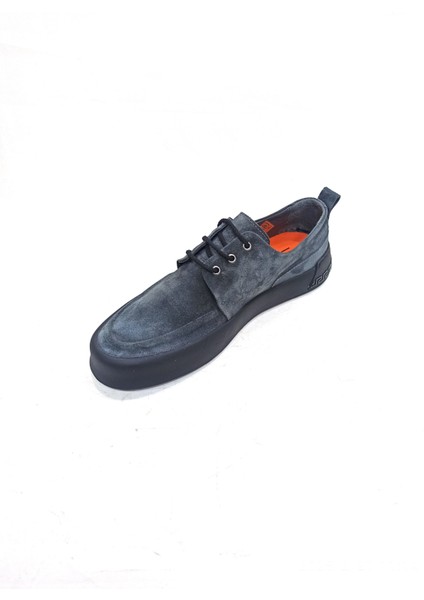 Lucıano Bellini Füme Gri Süet Deri Erkek Ayakkabı modelleri