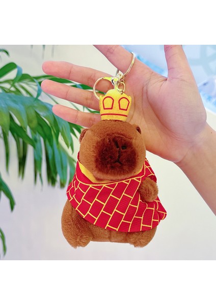 Gine Domuzu Bebek Biblo Peluş Bebek Anahtarlık (Yurt Dışından)
