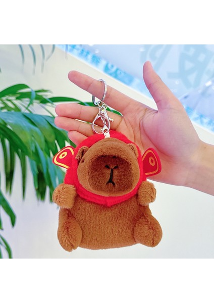 Gine Domuzu Bebek Biblo Peluş Bebek Anahtarlık (Yurt Dışından)