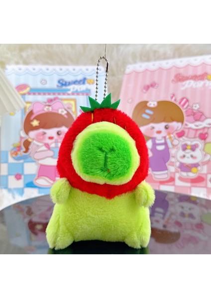 Gine Domuzu Bebek Biblo Peluş Bebek Anahtarlık (Yurt Dışından)