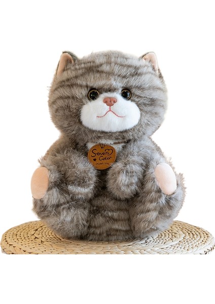 Simülasyon Kedi Bebek Peluş Oyuncak Uyku Yastığı (Yurt Dışından)
