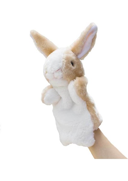 Peluş Oyuncak El Kuklası Bebek Hikaye Sahne Aile Ebeveyn-Çocuk Bez Bebekler (Yurt Dışından)