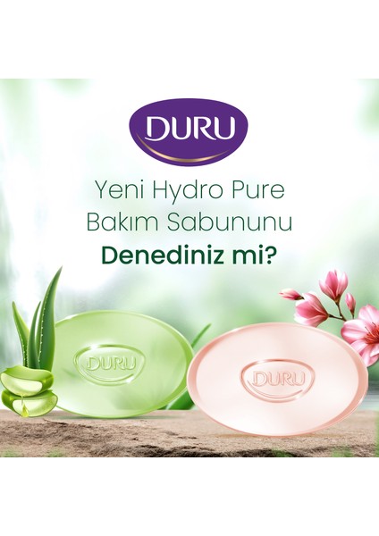 Hydro Pure Sakuraçiçeği 6 Adet Sabun 3X270 gr Duş Lifi ile Birlikte